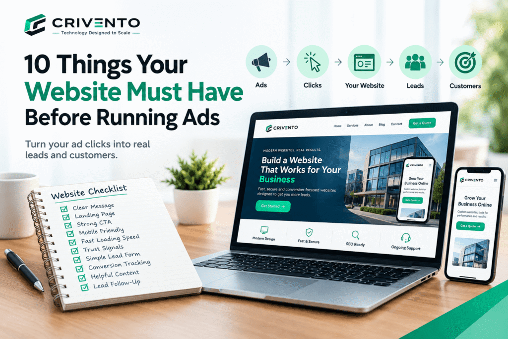 10 things a business website must have before running ads